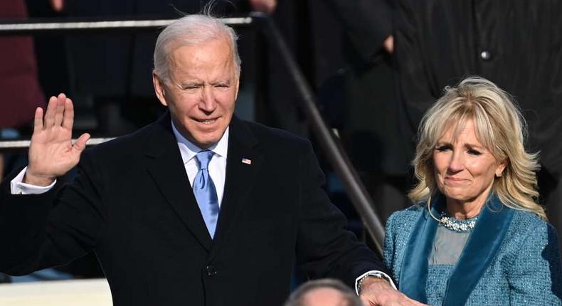 Joe Biden prête serment le 20 janvier 2021 et devient le 46e Président des Etats-Unis