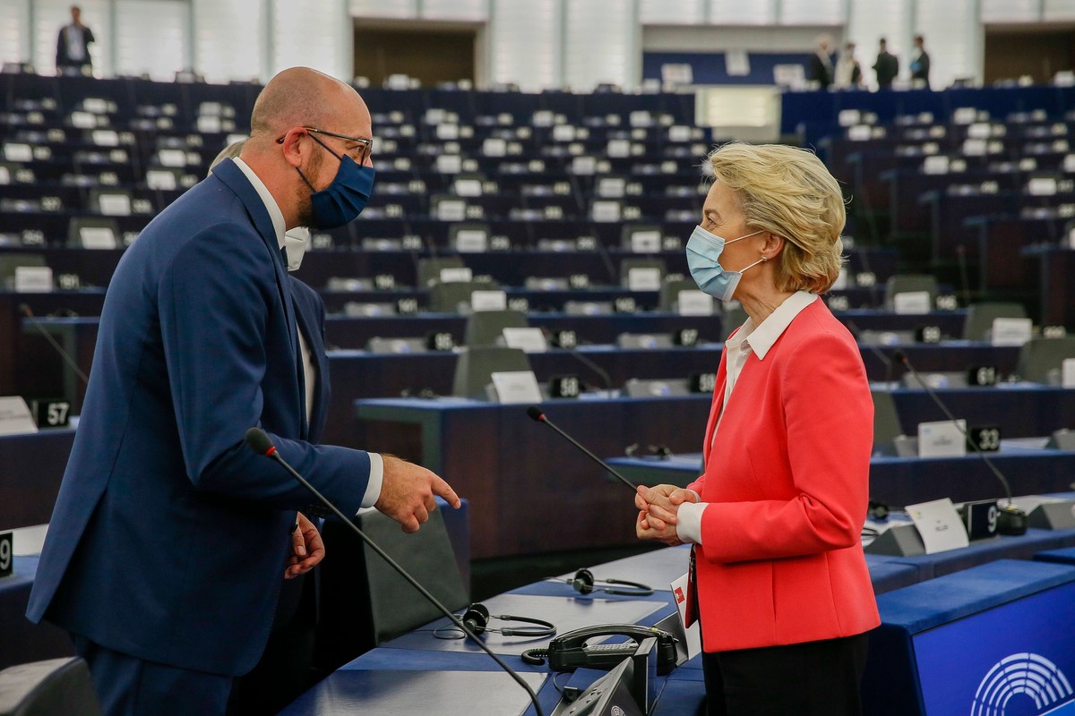Charles Michel i Ursula von der Leyen