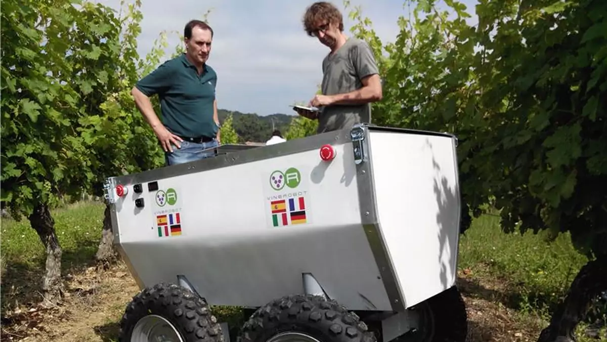 Roboty pozwolą produkować lepsze wino