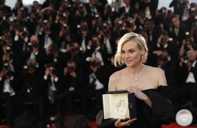 Diane Kruger z nagrodą w Cannes