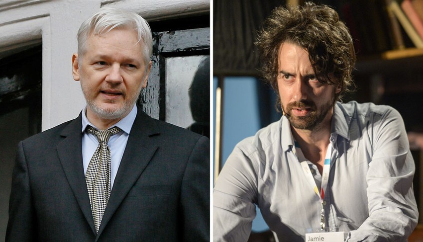 Džulijan Asanž i Džejmi Bartlet