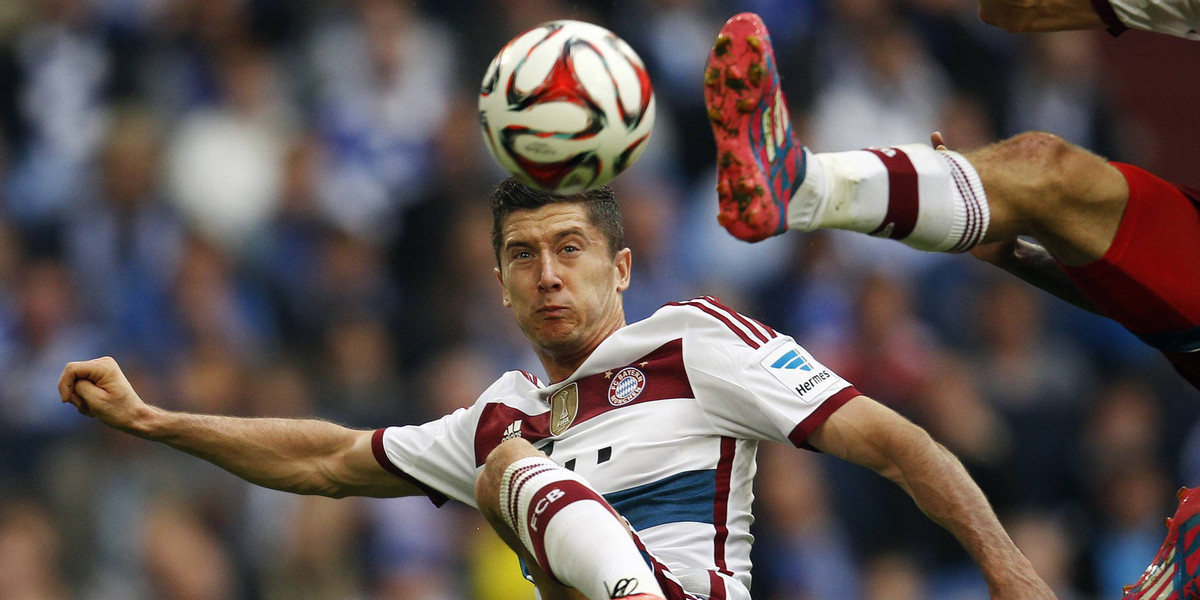 Robert Lewandowski Bayern Monachium  Schalke 04