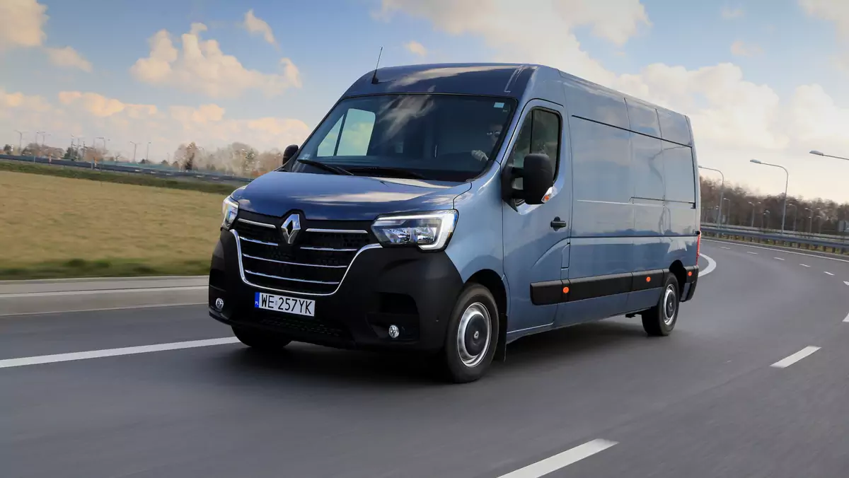 Renault Master 2020 zabudowa kurierska