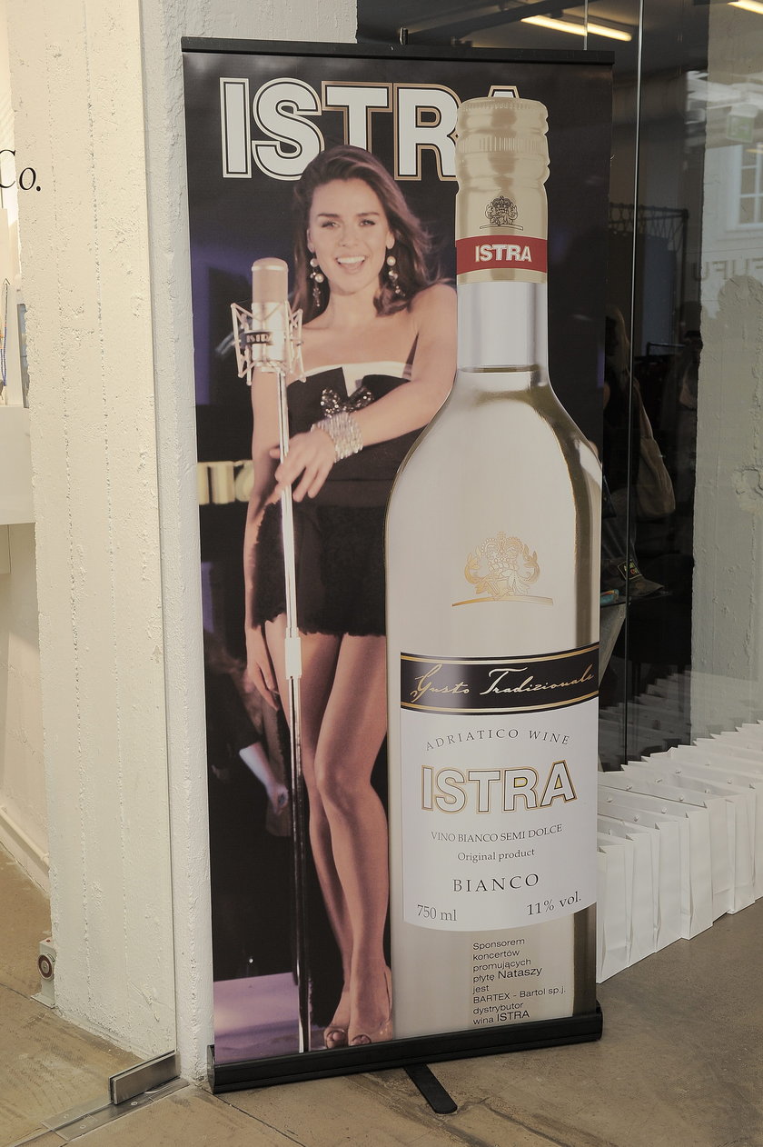 Natasza Urbańska w reklamie alkoholu Istra