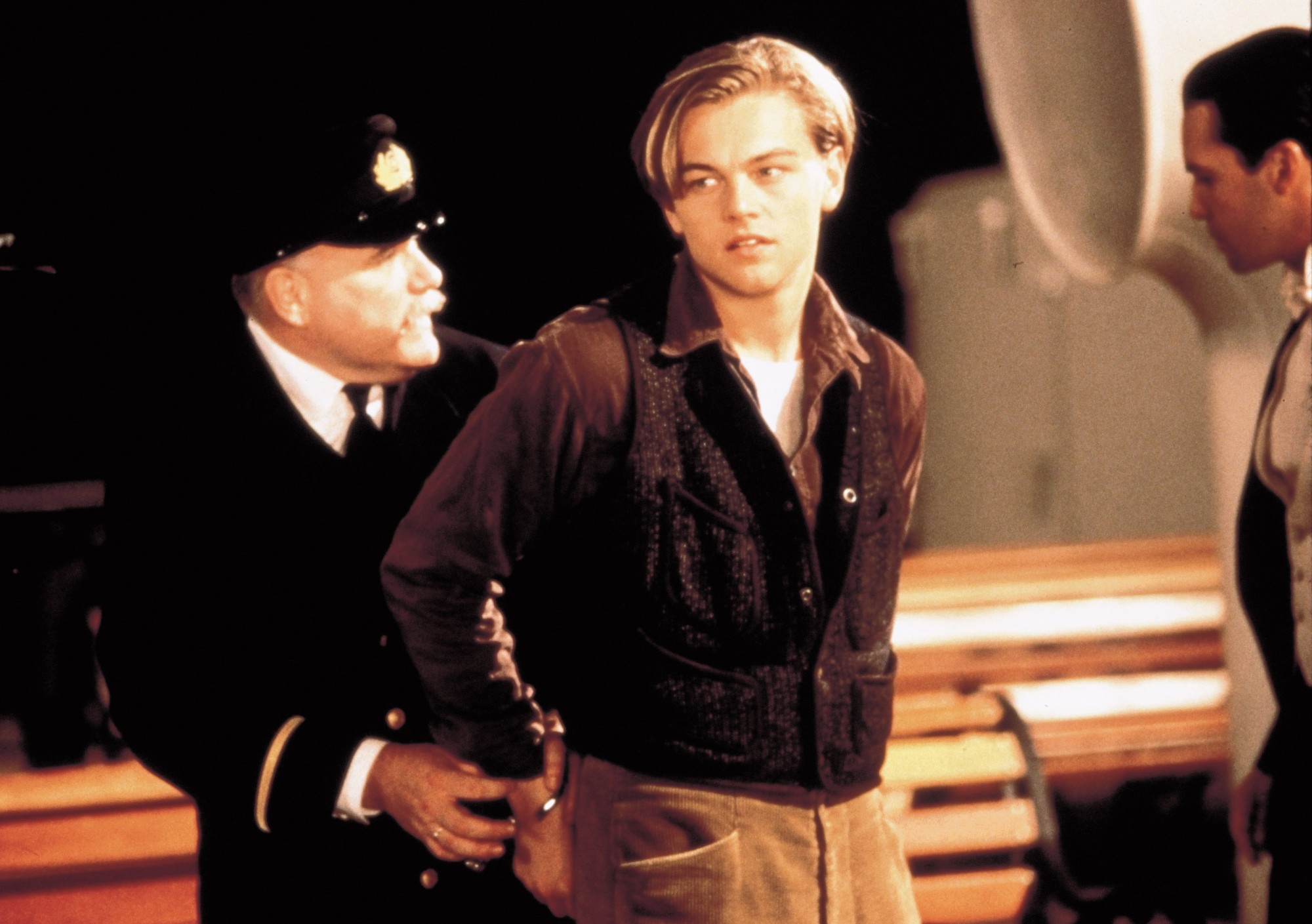 Zábery z filmu Titanic