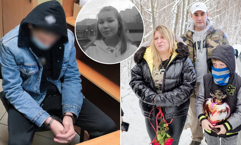 Kacper przyznał się do zamordowania 13-letniej Patrycji. Rodzina dziewczyny pojawiła się na miejscu zbrodni w Piekarach Śląskich.