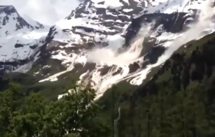 Lavina na glečeru blizu Soeldena koja je juče usmrtila američke skijaše