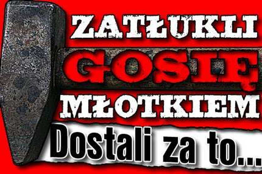 Zatłukli Gosię młotkiem. Dostali za to...