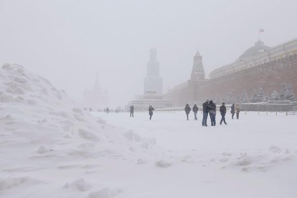 RUSSIA WEATHER SNOWFALL