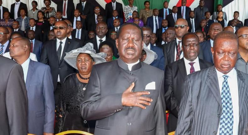 DP William Ruto's mother, Mama Sarah Cheruyoit, makes rare public appearance at Mzee Moi's funeral