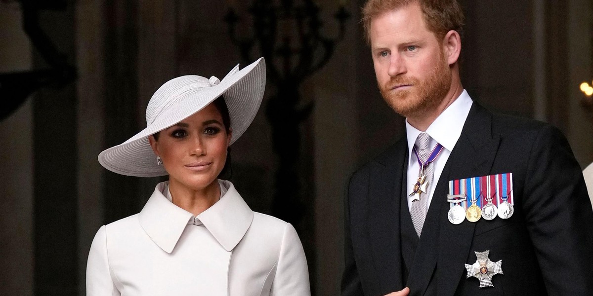 Meghan Markle i książę Harry.