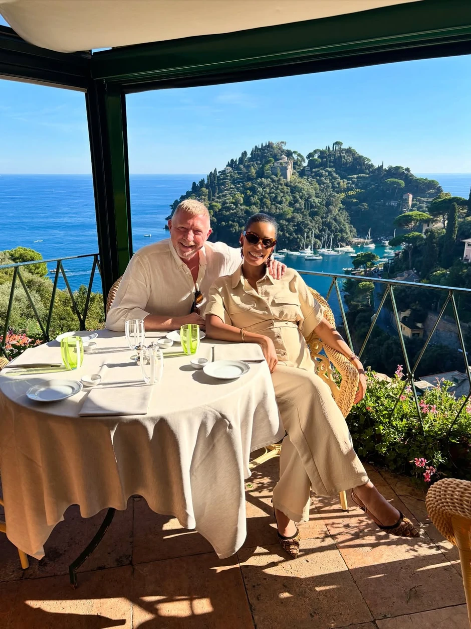 Boris Beker sa ženom