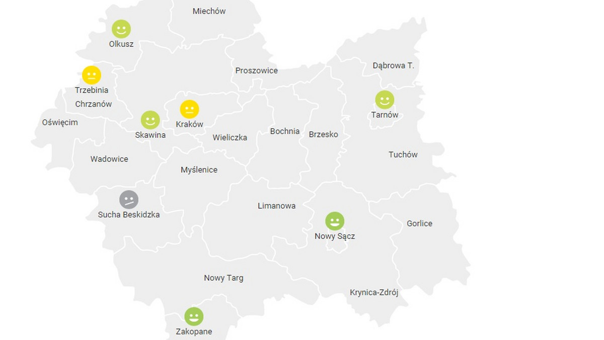Świadomość mieszkańców Krakowa i Małopolski na temat stanu zanieczyszczenia powietrza wzrasta z każdym miesiącem. Ci, którzy chcą na bieżąco śledzić jego stan mogą korzystać z nowej strony, która prezentuje aktualne dane oraz prognozy do 48 godzin.