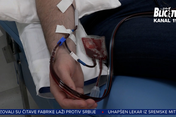 PRETI NESTAŠICA KRVI "Blic" TV otkriva koje krvne grupe nedostaju, Institut za transfuziju apeluje na dobrovoljne davaoce, RADIĆE I ZA PRAZNIKE