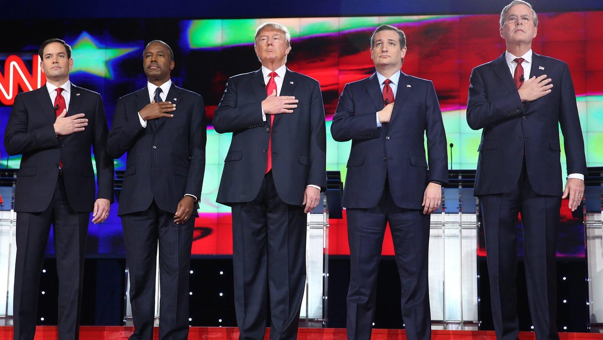 US Republican Presidential debate at The Venetian Las Vegas