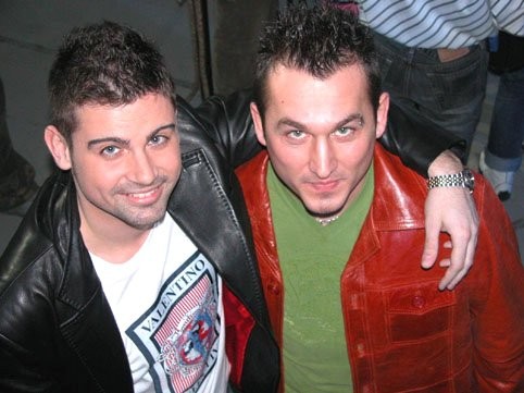 Peter Kotuľa (vľavo) a Richard Vida v roku 2006. 