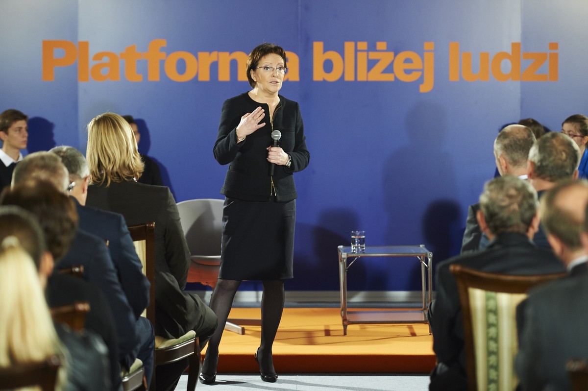 premier Ewa Kopacz