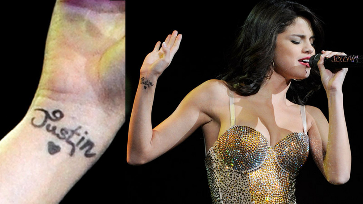 Selena Gomez na dobre pogodziła się z Justinem Bieberem. Niedawno pokazała na jednym ze koncertów nowy tatuaż z imieniem swojego chłopaka.