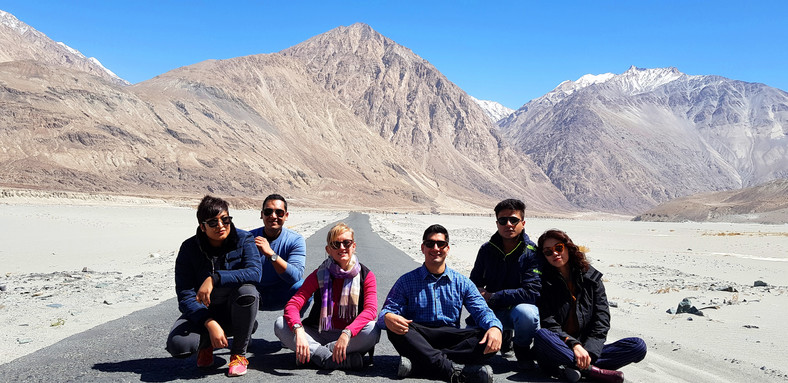 Natalia Tyczyńska i przyjaciele na wypadzie do Ladakh