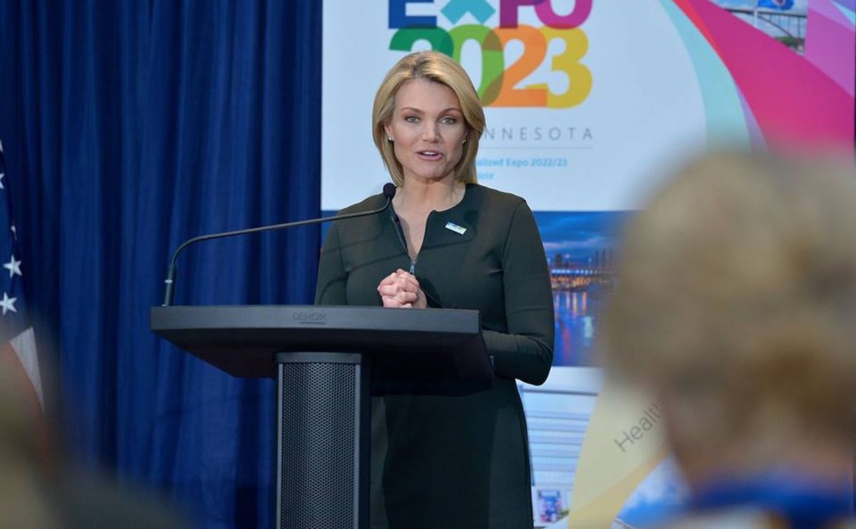 Rzeczniczka Departamentu USA Heather Nauert