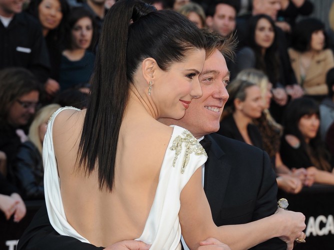 Sandra Bullock i jej agent Kevin Huvane