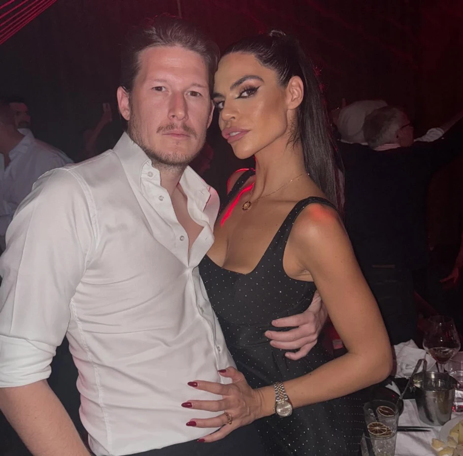 Dejana Živković sa mužem