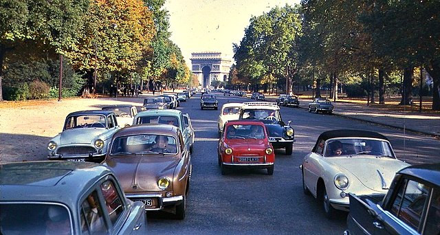 Paryż w 1962 r.