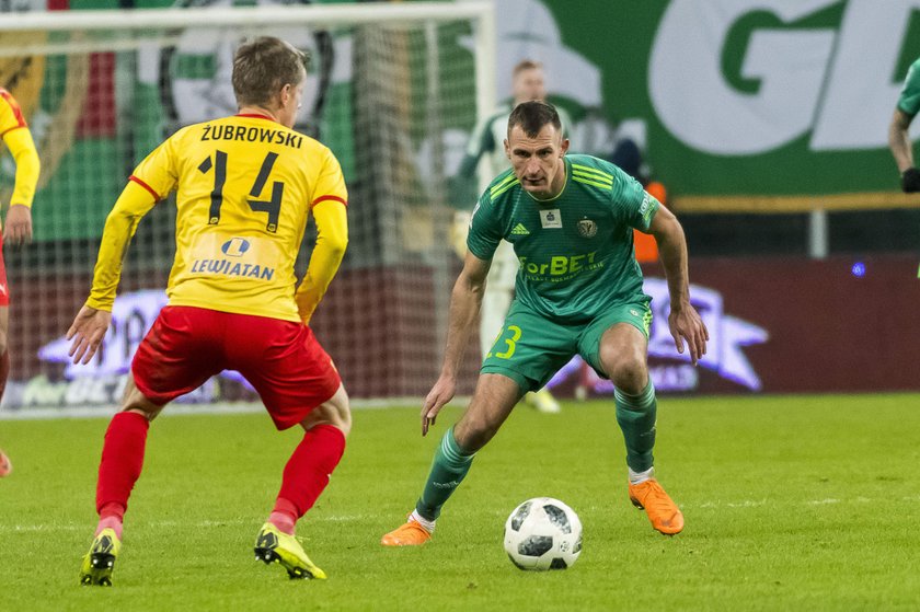 Pilka nozna. Ekstraklasa. Slask Wroclaw - Korona Kielce. 16.12.2018