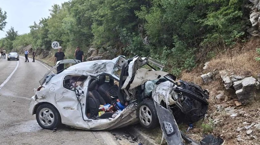 Nesreća kod Trebinja u kojoj su poginule dve devojke iz Lazarevca