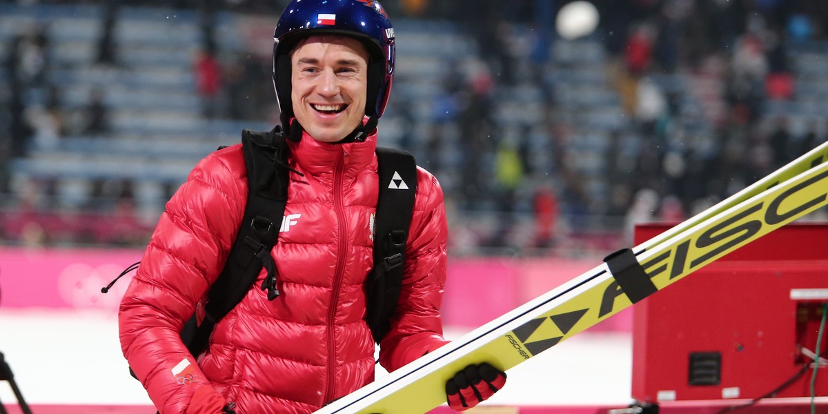 Kamil Stoch na igrzyskach w Pjongczanu zdobył pierwsze złoto dla Polaków