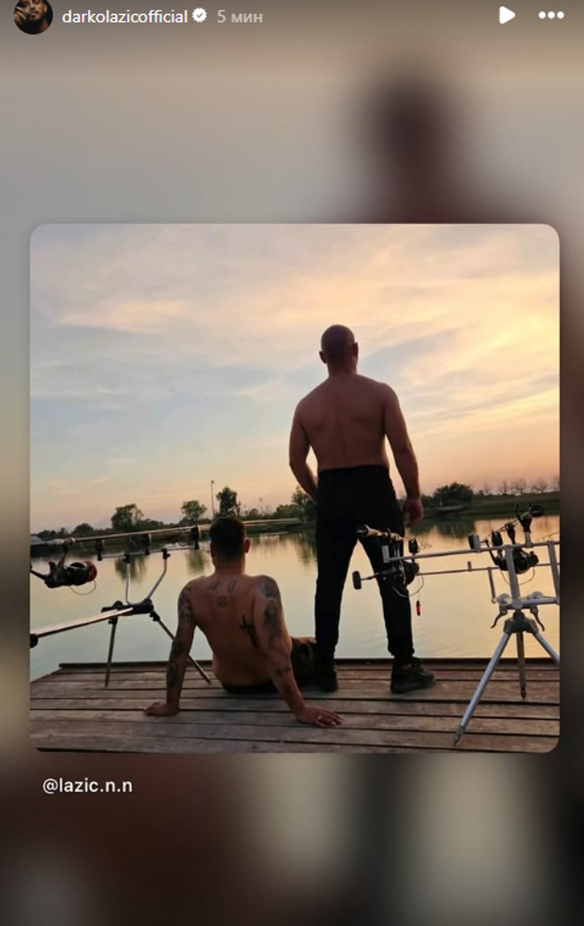 Darko Lazić sa bratom