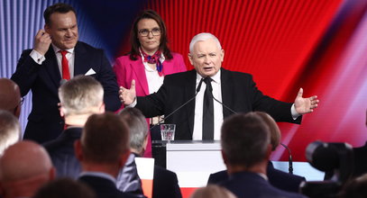 Kaczyński grzmiał na konferencji 
PiS: "Nikt nam nie może dyktować"