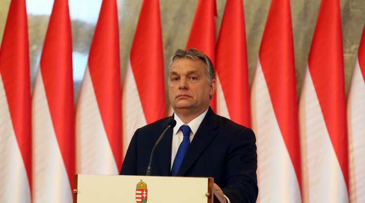 Orbán Viktor ismét a Kossuth Rádióban tart beszédet /Fotó: Pozsonyi Zita