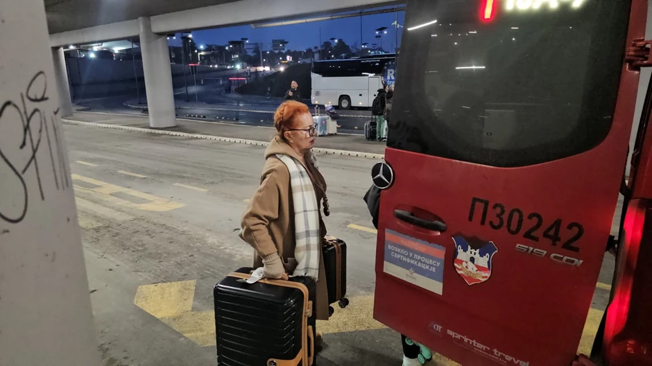 Tanja Bošković na aerodromu