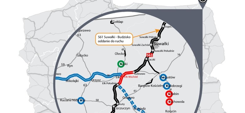 Via Baltica na finiszu. Szybciej dojedziemy na Litwę