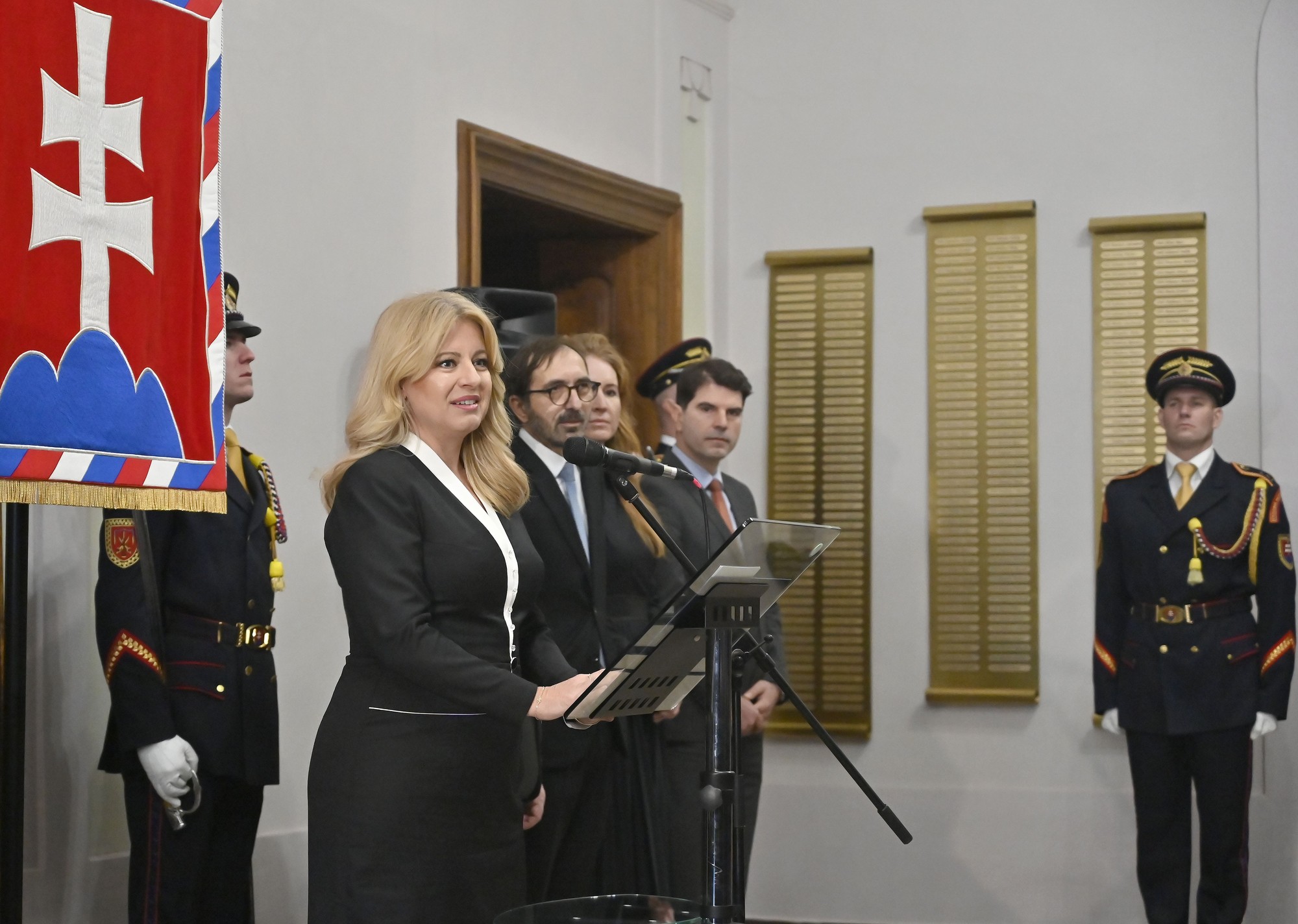 Prezidentka Zuzana Čaputová v Košiciach.