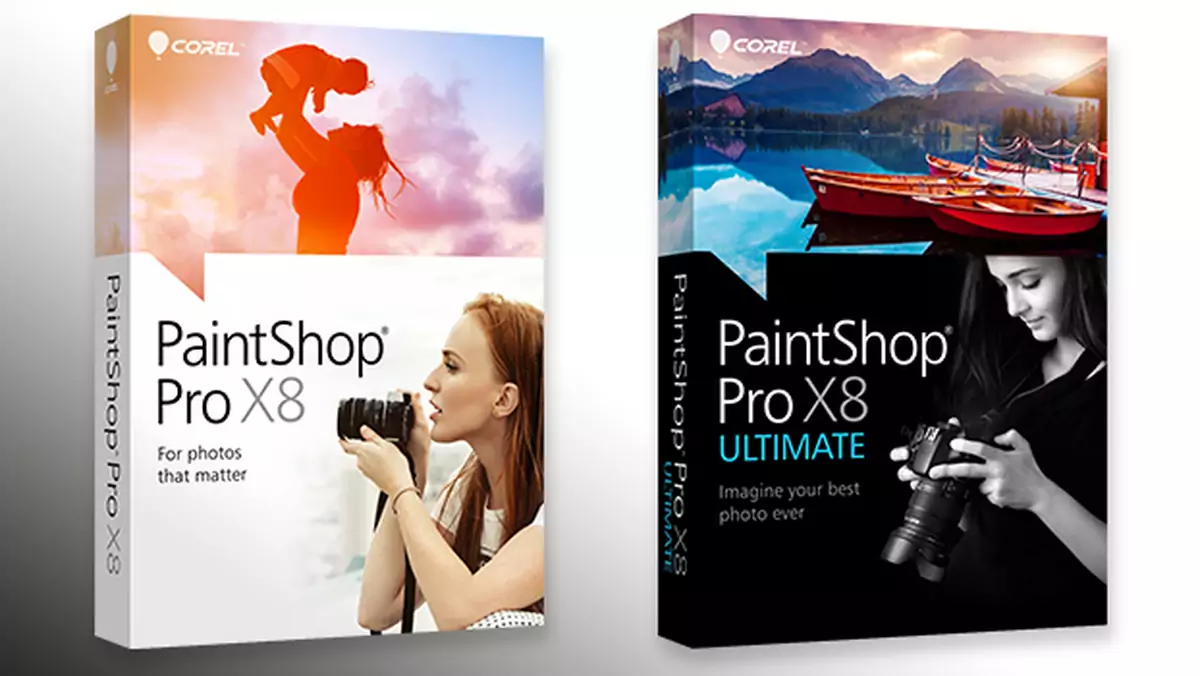 Corel PaintShop Pro X8 - nowy edytor zdjęć 25 lat od wydania pierwszej wersji 