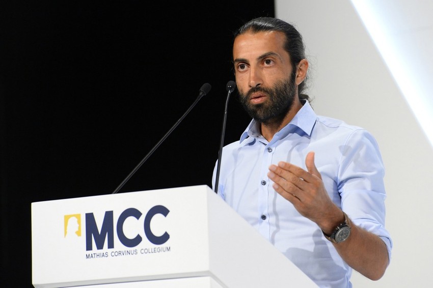 Mosab Hasan Jusef u Budimpešti u martu 2019.