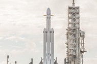 Rakieta Falcon Heavy. 