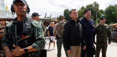Błaszczak w Ukrainie. Mówił o szkoleniu żołnierzy ukraińskich w Polsce