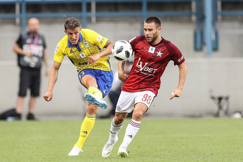 Pilka nozna. Ekstraklasa. Wisla Krakow - Arka Gdynia. 21.07.2018