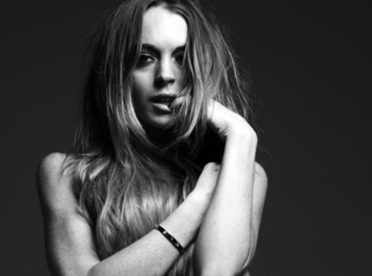 Lindsay Lohan pokazuje swoje...