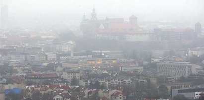 Toksyczny smog nad miastem