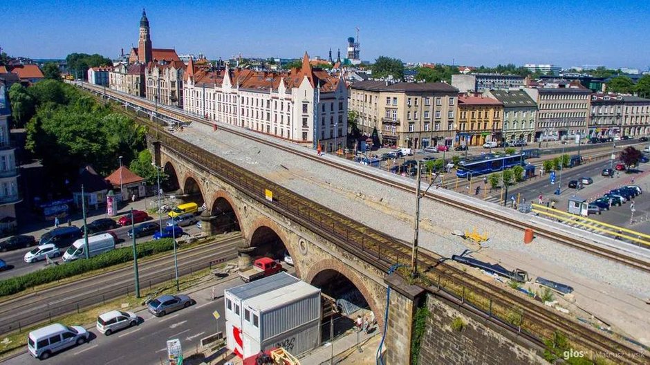 Wiadukt kolejowy nad ul. Grzegórzecką