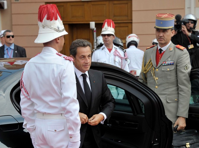 Pojawił się również prezydent Francji, Nicolas Sarkozy