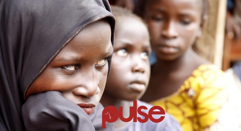 IDPs at the Gwoza/Bama camp in Abuja (Pulse)