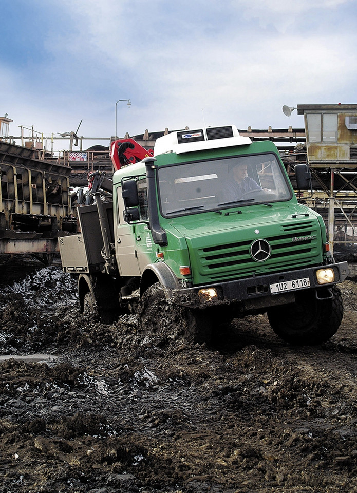 Mercedes Unimog to najlepsza terenówka świata