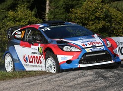 Rajd Hiszpanii: Robert Kubica szybki na odcinku testowym