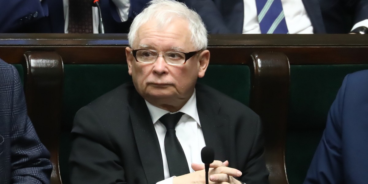 Jarosław Kaczyński. 