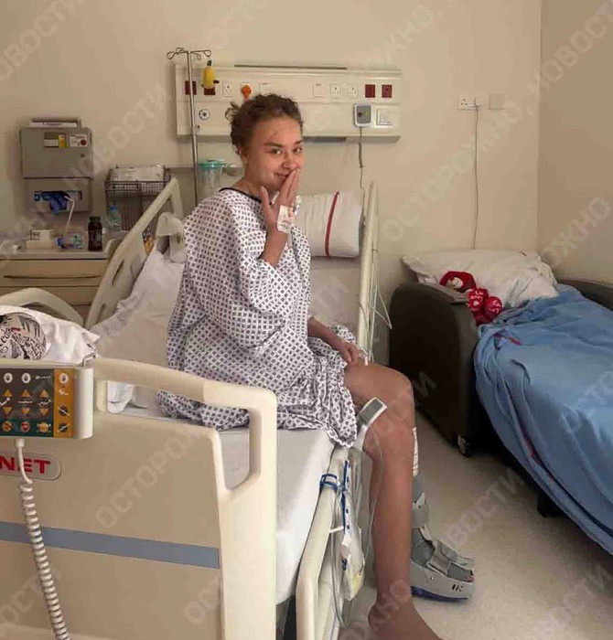 Marija Kovalčuk u bolnici